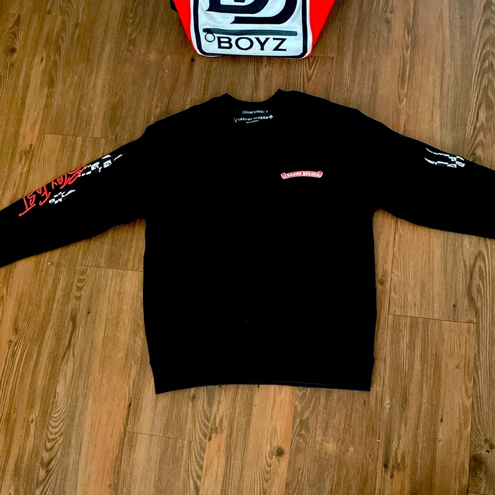 Matty Boy Stay Fast Race Team Chrome Heart Crewneck